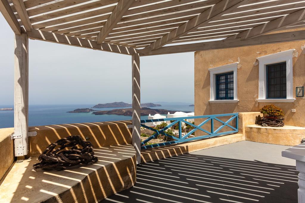Aegagros Caldera Houses Megalochori  Exterior foto