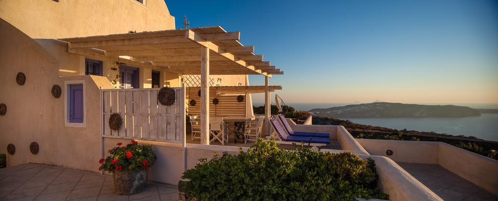 Aegagros Caldera Houses Megalochori  Exterior foto